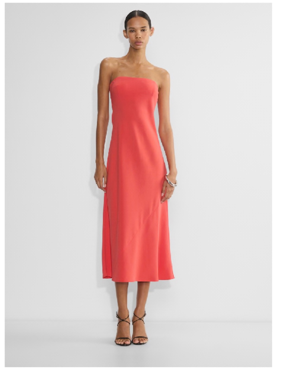 Babaton Glance Midi Dress in Cherry Red